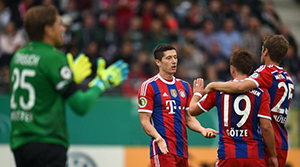 Bayern Münih: 8 - Hamburg: 0