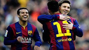 Barcelona: 5 - Levante: 0