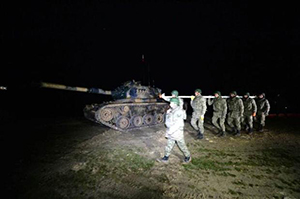 Süleyman Şah'a 50 tankla operasyon