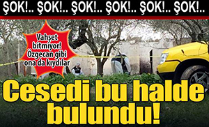 Akhisar'da genç bir kızı yaktılar