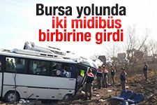 Bursa'da öğrenci servisi kaza yaptı!
