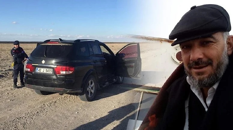Konya'da 4 çocuklu evli çifte araç içerisinde infaz!