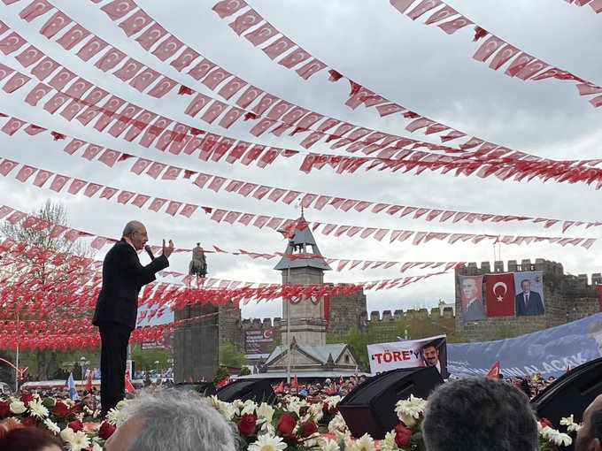 Kayseri'de Kılıçdaroğlu patlaması