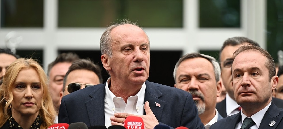 Muharrem İnce: Adaylıktan çekiliyorum