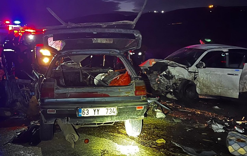 Adıyaman'da feci kaza: 4 kişi öldü, 6 kişi yaralandı