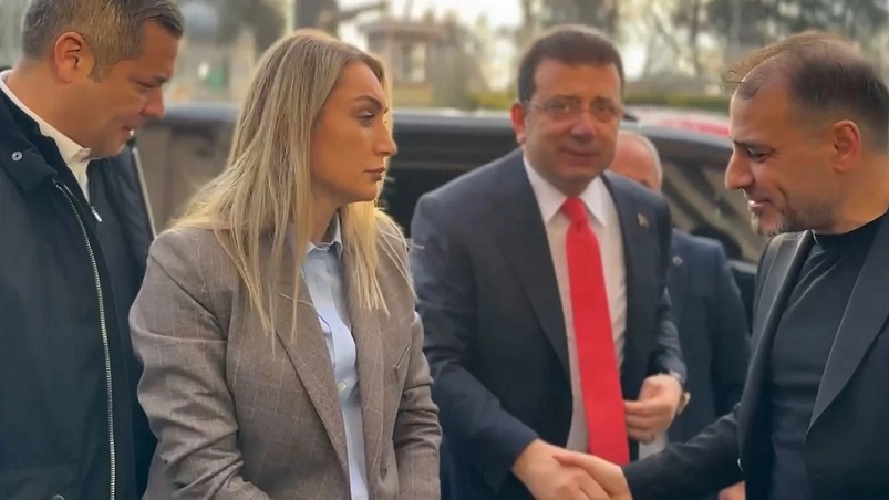 Ekrem İmamoğlu Çağlayan Adliyesi'nde