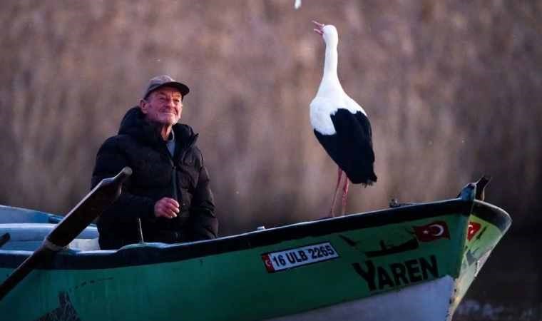 Yaren Leylek 14. kez Balıkçı Adem’in yanında