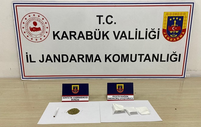 Karabük’te uyuşturucu operasyonu