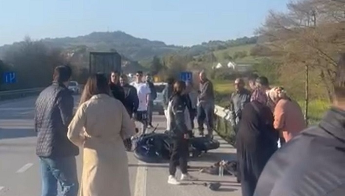 Bursa'da kontrolden çıkan motosiklet devrildi: Bir ölü, bir yaralı