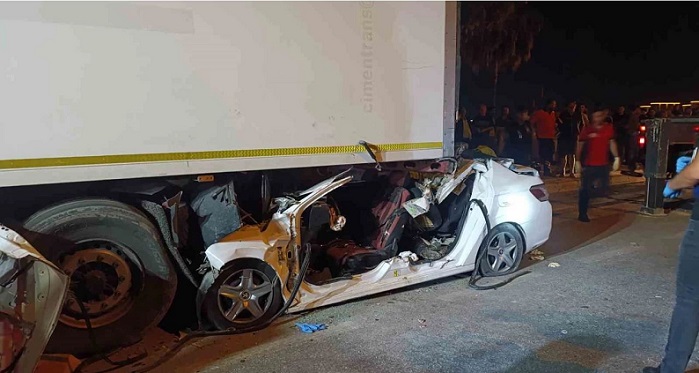 Mersin'de feci kaza: İki can kaybı