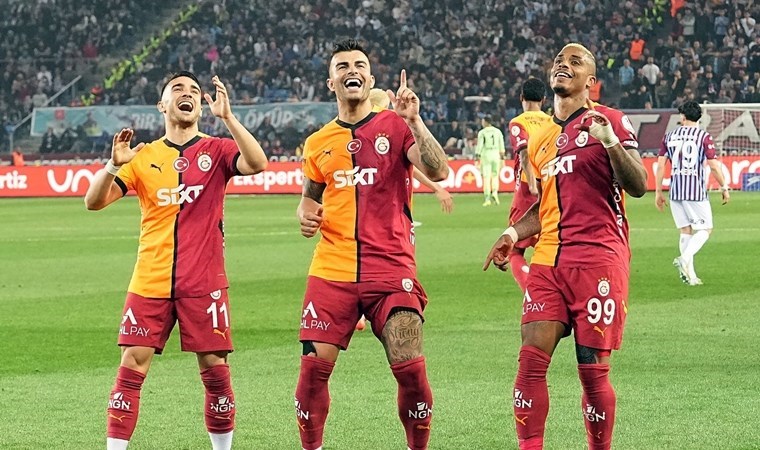 Galatasaray, Trabzonspor'u evinde 2 golle devirdi