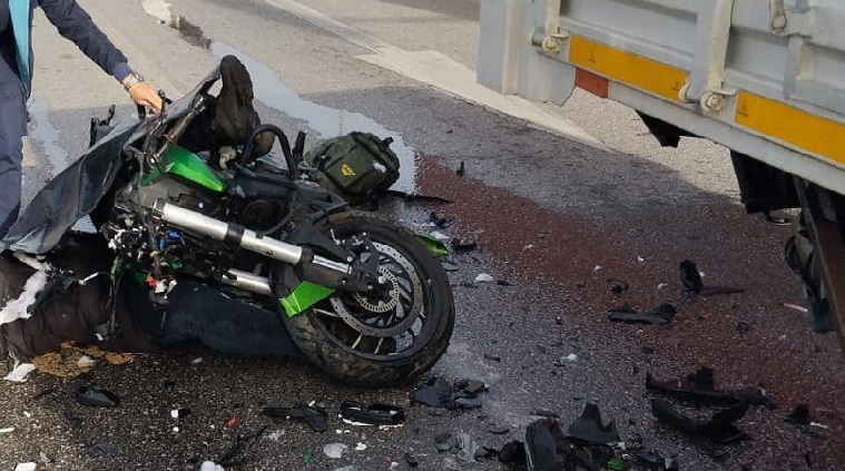 Çorum'da motosiklet kazası can aldı