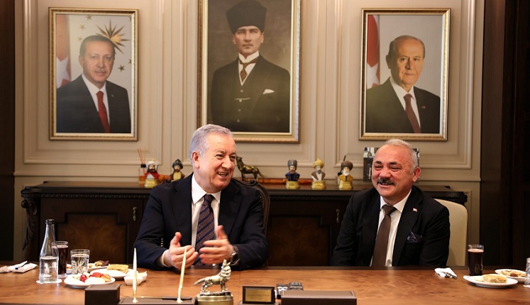 MHP Genel Başkan Yardımcısı Sadir Durmaz, açılış için Çankırı'da