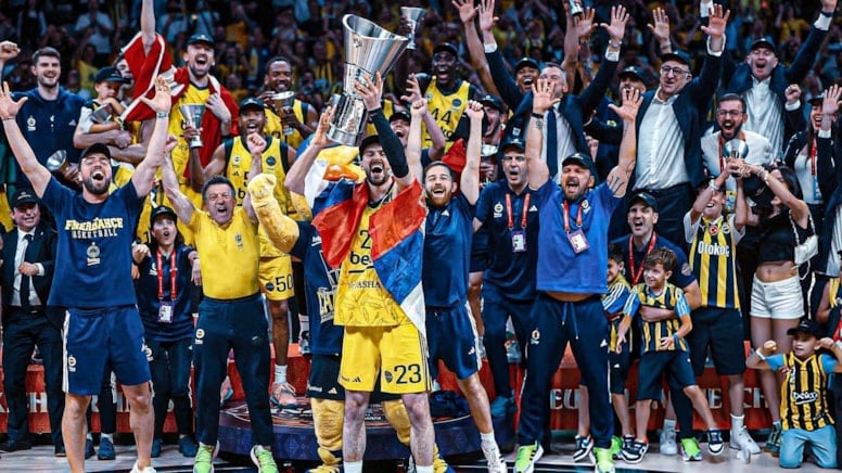 Fenerbahçe Beko, EuroLeague'de ikinci kez 'şampiyon'