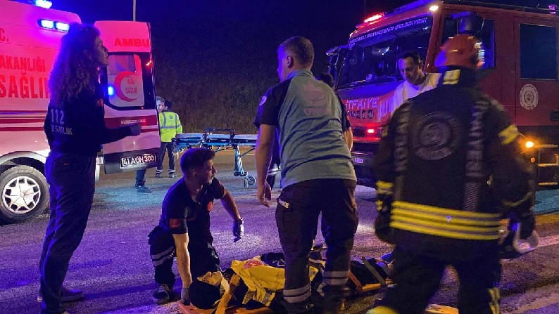 Kuzey Marmara otoyolunda feci kaza