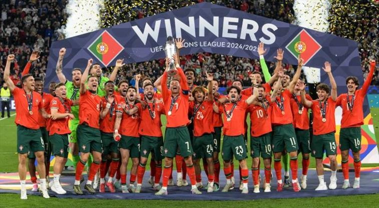 UEFA Uluslar Ligi'nde şampiyon Portekiz oldu