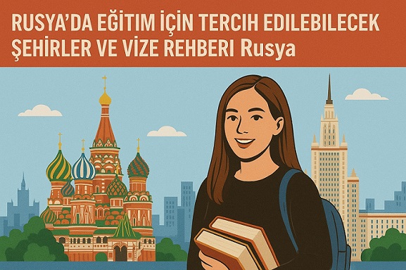 Rusya'da eğitim için tercih edilebilecek şehirler ve vize rehberi