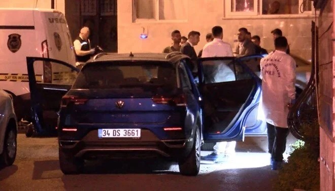 İstanbul Fatih'te araç sürücüsüne kanlı infaz