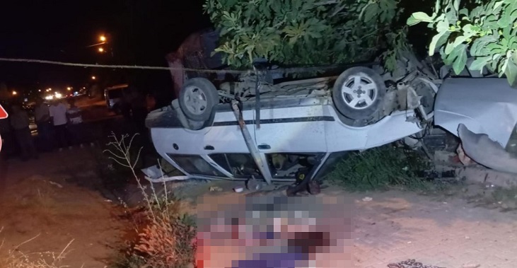 Adıyaman'da özel araç takla attı: Bir can kaybı