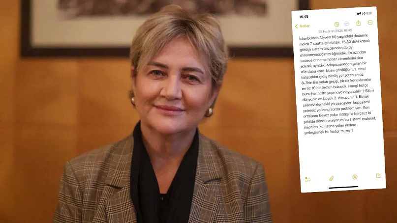 İBB tutuklusu İpek Elif Atayman'ın oğlu isyan etti: 7 saatlik yol gitti, annesi ile görüştürülmedi!