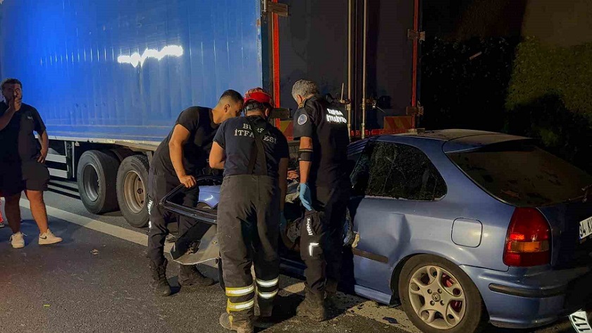 Bursa'da kaza: 1 ölü, 1 yaralı