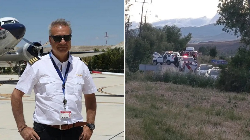 Bayburt-Erzurum sınırında tek motorlu uçak düştü! Enkaza ulaşıldı