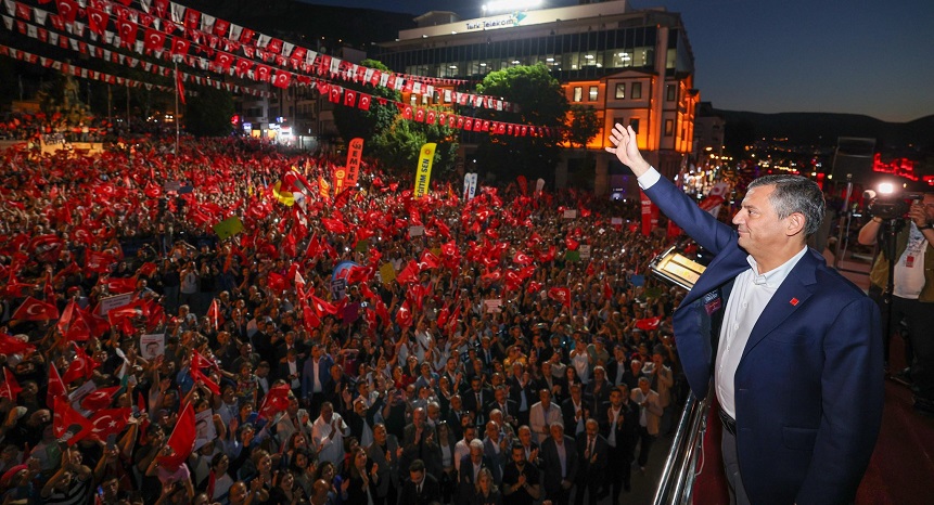 Özgür Özel Amasya'da: Patron millettir, millet ne derse o olur