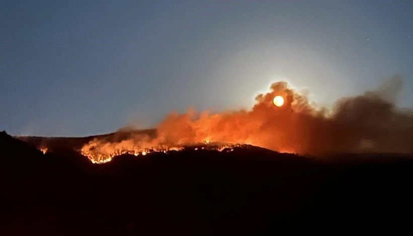 Çankırı-Kastamonu sınırında 4 gün arayla bir yangın daha!