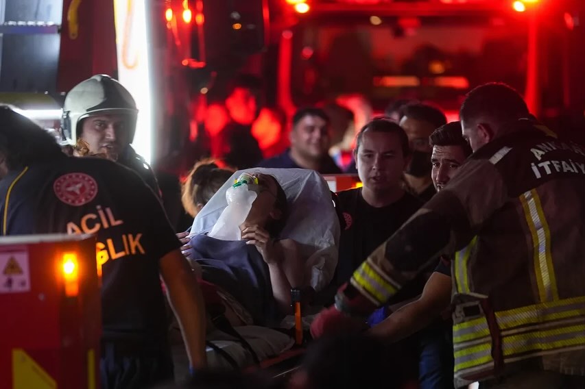 Ankara'daki yangın faciasının yaşandığı sitenin müteahhidi gözaltına alındı