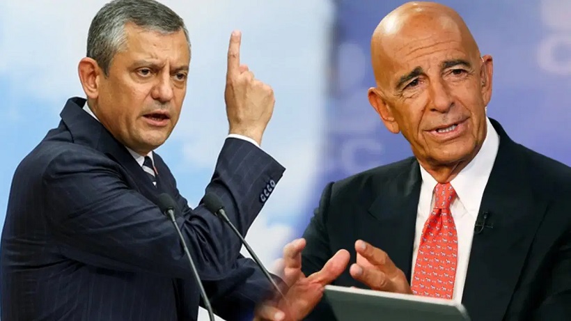 Özgür Özel, ABD Büyükelçisi Tom Barrack'ı hedef aldı
