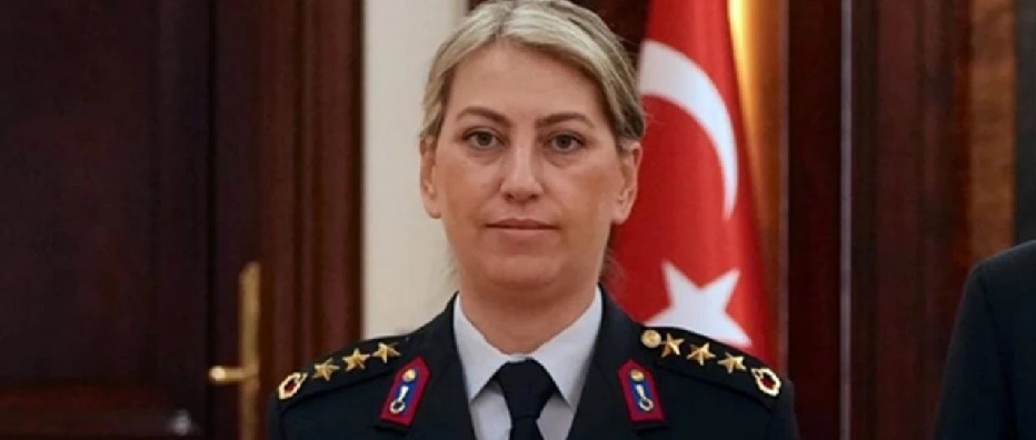 Çankırı İl Jandarma Komutanı Gülden Mat Şakir 'tuğgeneral' oldu