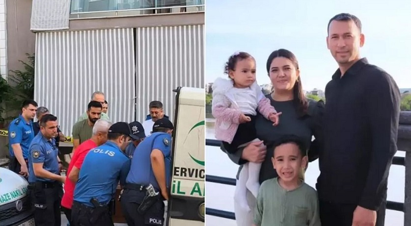 Denizli’de polis cinnet getirdi! Ailesini katletti intihar etti