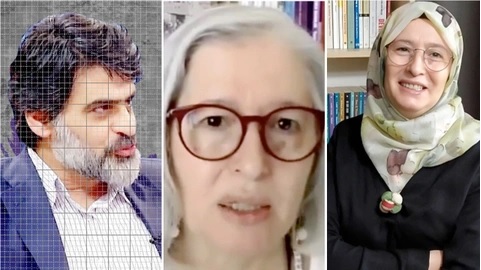 Başörtüsünü çıkaran Berrin Sönmez'e Akit’ten skandal sözler: Avret yerlerini de..