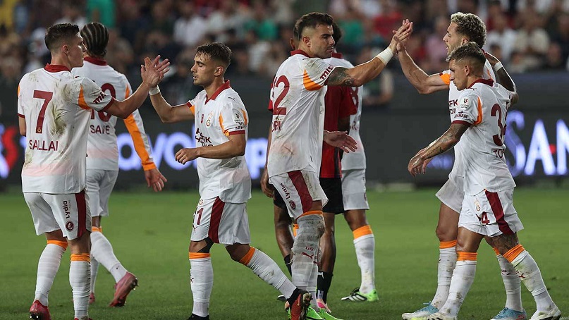 Süper Lig'de perde 3 golle açıldı! Gaziantep FK 0-3 Galatasaray