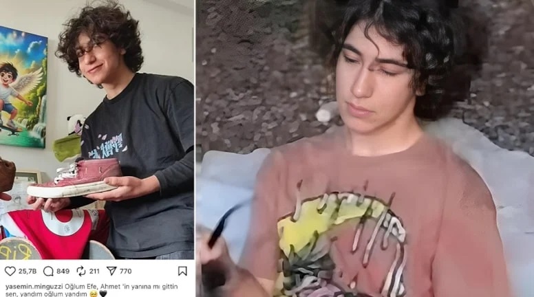 Ahmet Minguzzi'nin yakın arkadaşı boğularak can verdi