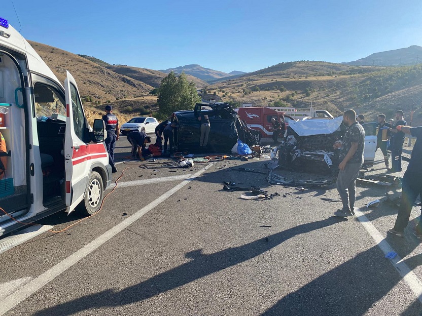 Malatya’da trafik kazası: 4 ölü, 2 yaralı