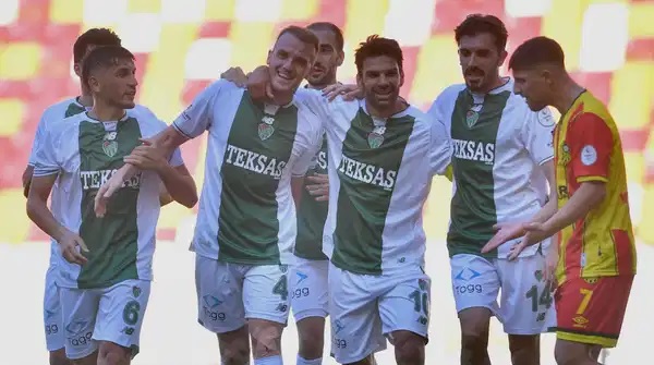 Bursaspor lige 8 golle başladı!