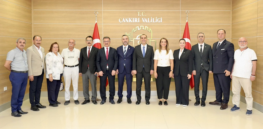 İYİ Parti heyetinden Çankırı Valisi ve STK'lara ziyaret