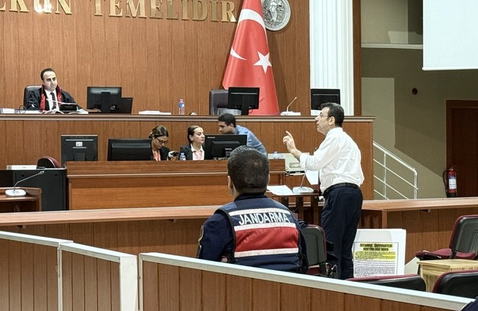 Ekrem İmamoğlu hakim karşısında