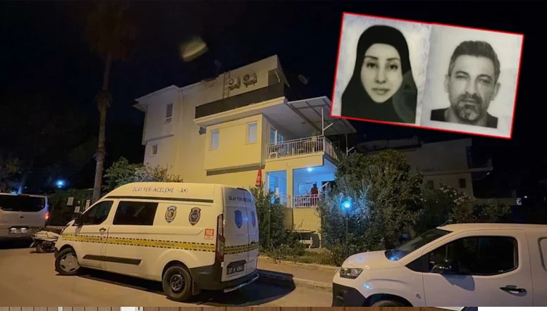 Antalya'da kadın cinayeti! Eski eşini eşarbıyla boğarak öldürdü