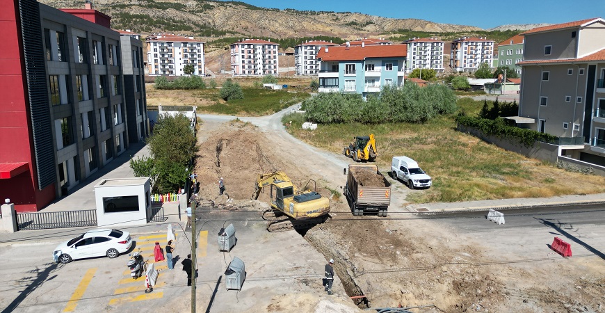 Çankırı'da taşkın riskine karşı belediyeden 'Taşkın Koruma Tesisi'