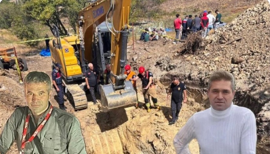 Manisa'da toprak kayması sonucu 2 kişi hayatını kaybetti