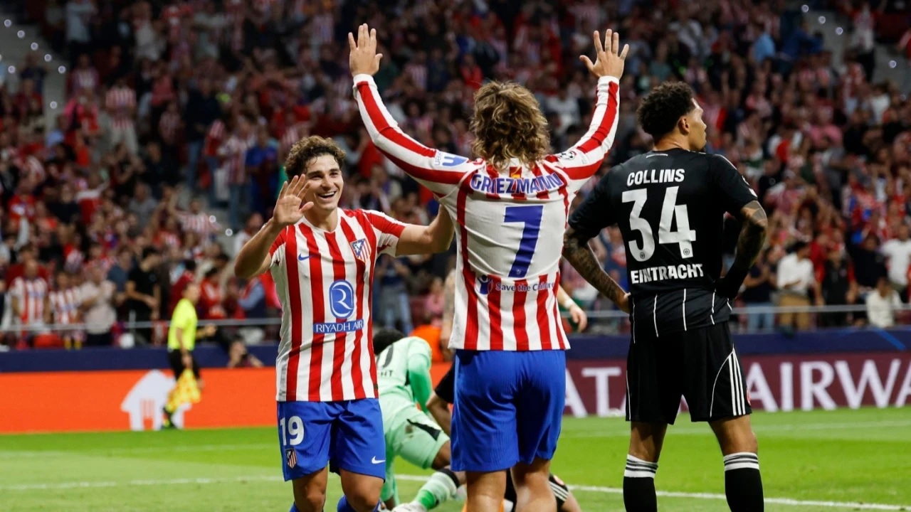 Galatasaray'a 5 atan Frankfurt, İspanya'da dağıldı