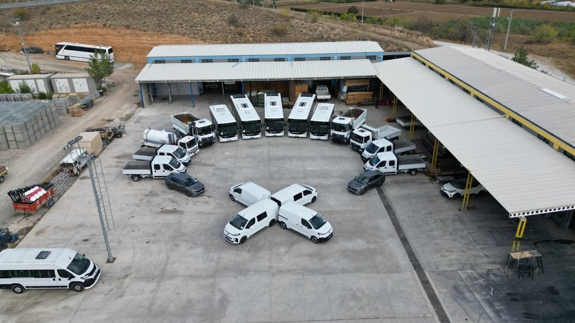 Çankırı'da 'Yaren' plakalı 20 yeni araç görücüye çıktı