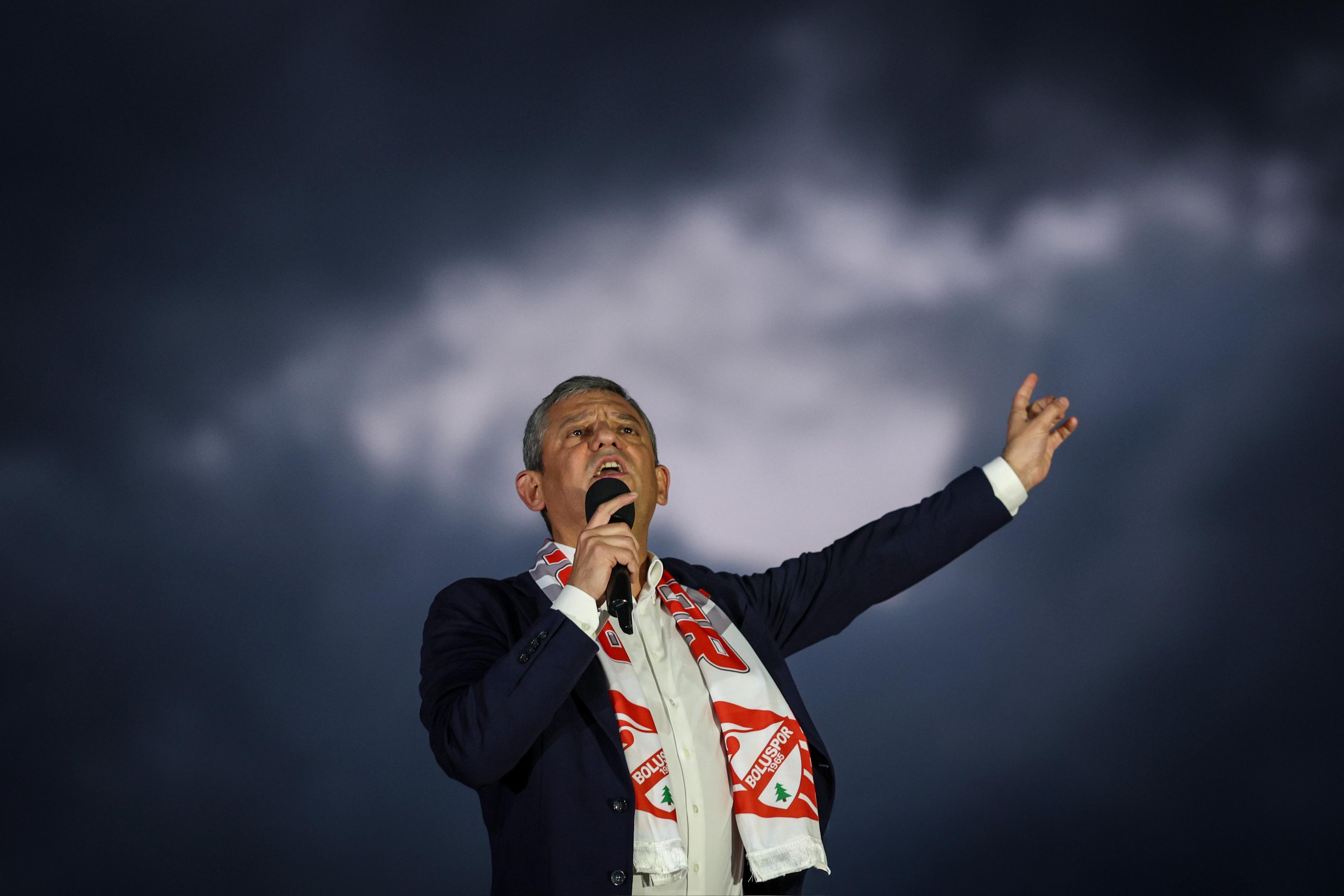 CHP'nin Bolu mitinginde on binler birarada