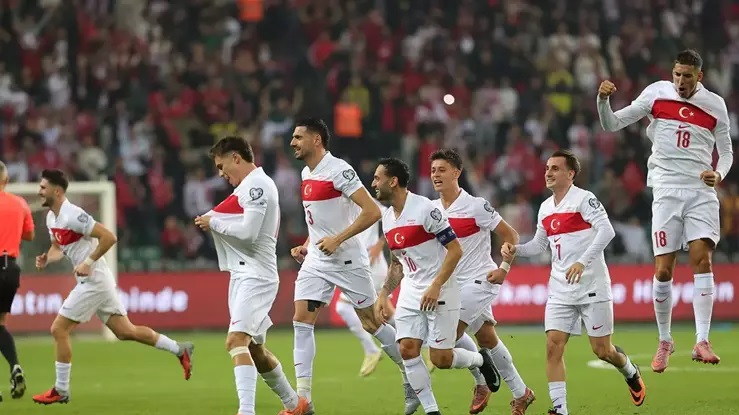 Türkiye, Gürcistan'ı 4-1'le geçmeyi başardı