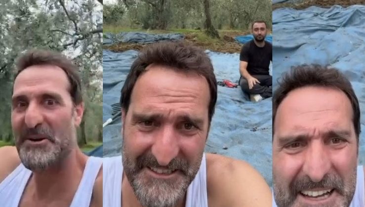 Şehir hayatını bıraktı, tarıma merak sardı: Ünlü oyuncu ilk hasadını yaptı