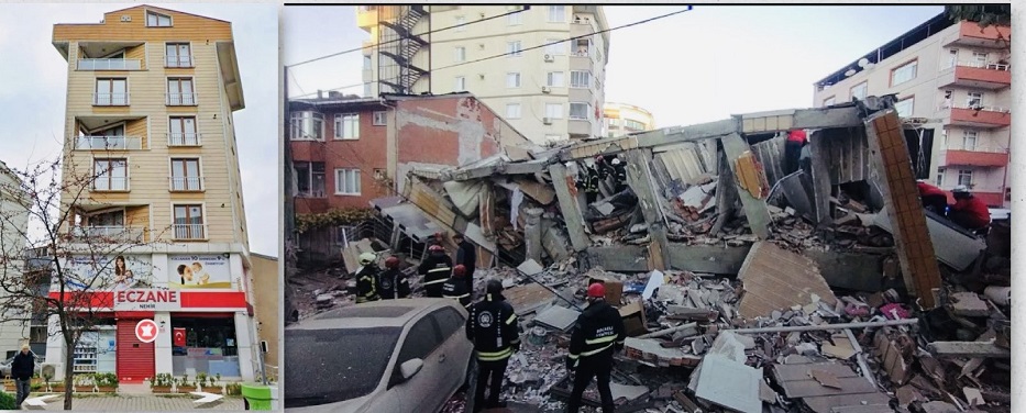 Gebze'de zemin dahil 8 katlı bina çöktü: 5 kişi aranıyor