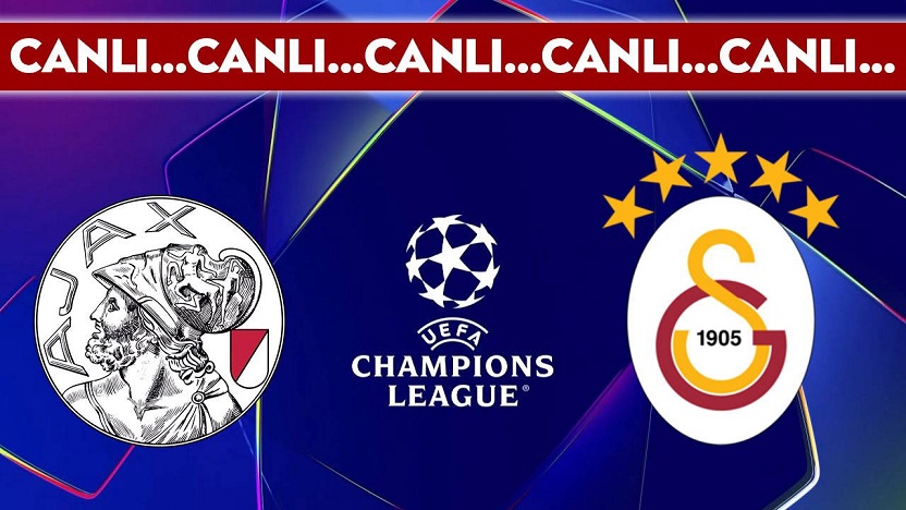 Ajax - Galatasaray (Canlı anlatım)