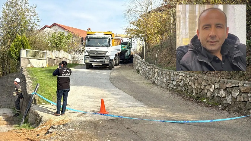 Karabük'te asfalt çalışmasında acı ölüm!